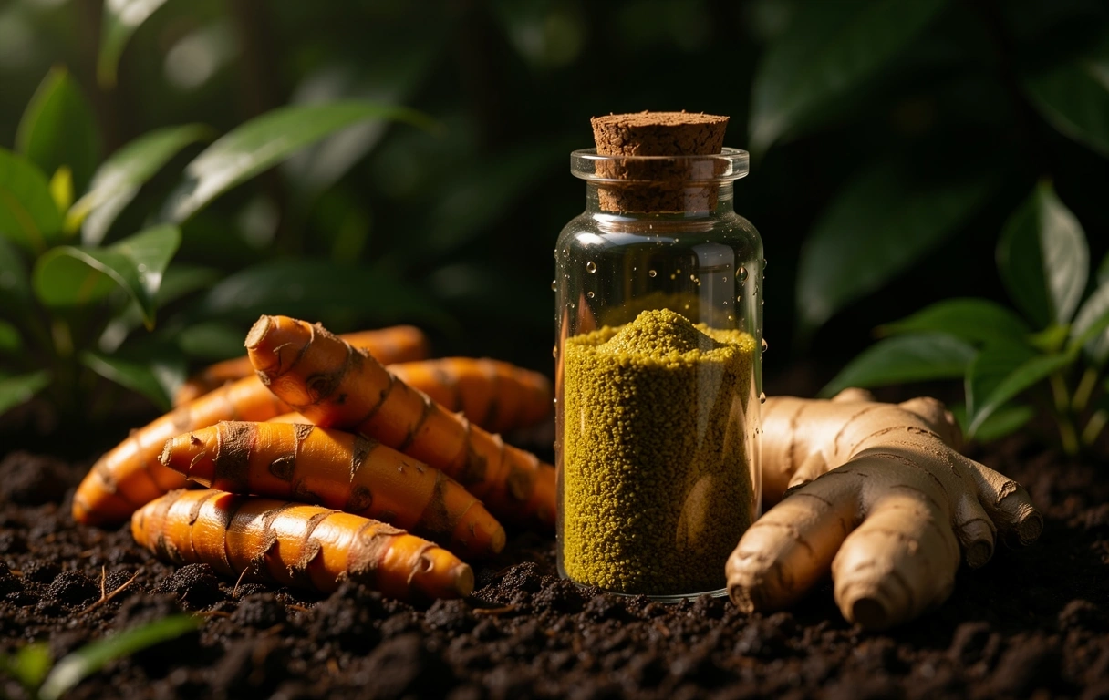 Botanical raw materials for men's wellness